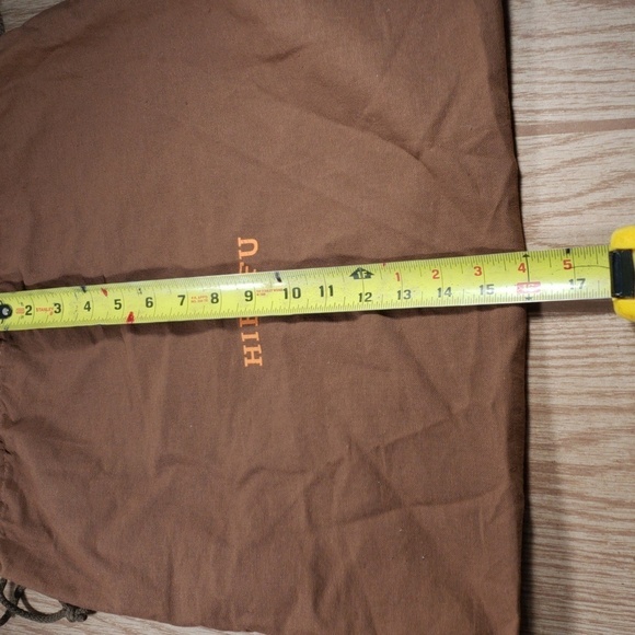 Hirofu Brown Drawstring Storage Dust Bag Sized 16 x 18-in Women's Accessories #2 - Picture 5 of 7